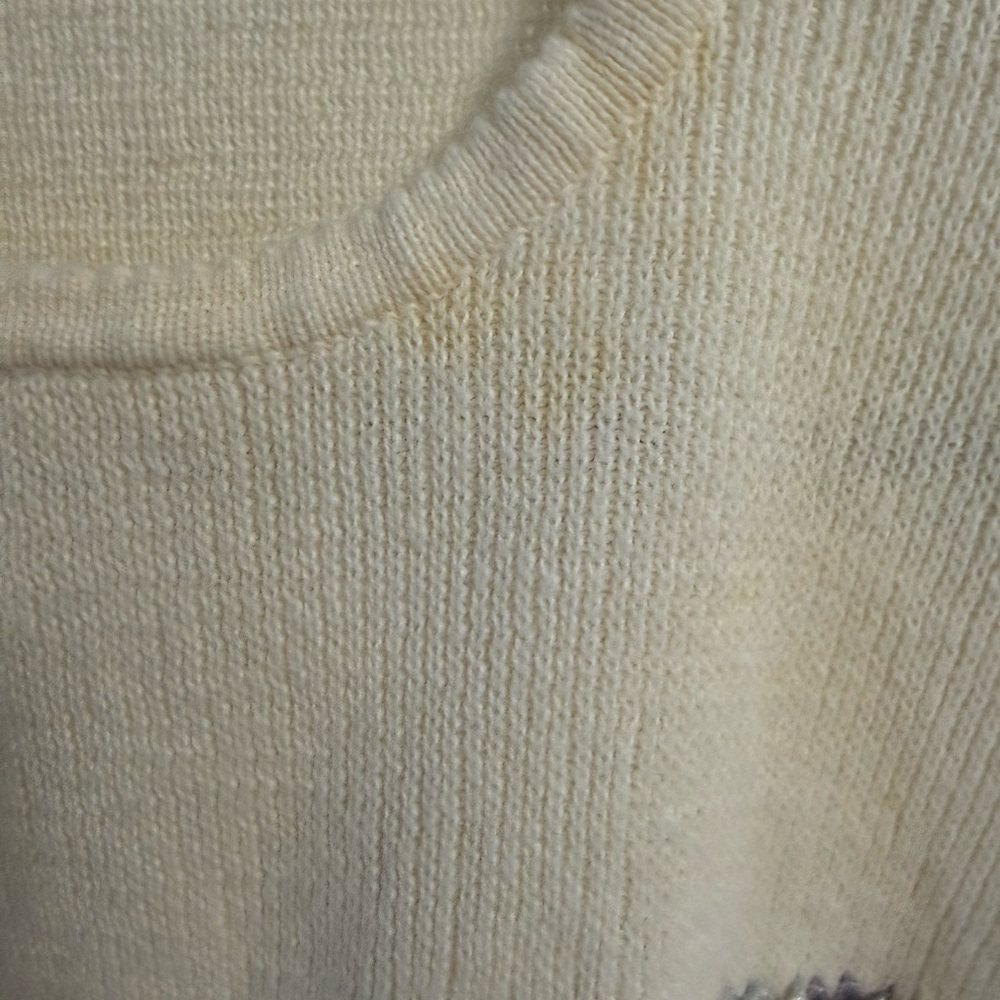 Northern Reflections Ivory Sweater with Ribbons cottage core - Picture 3 of 7
